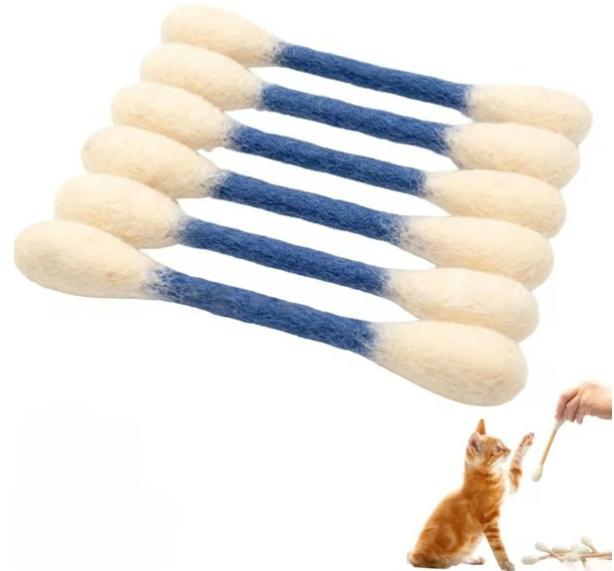 Last Day Buy 1 Get 1 Free Swabs Large Size Cat Toys with Catnip
